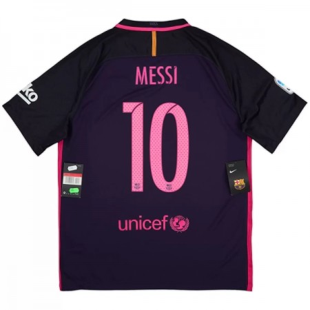 Maglia Barcelona Messi 10 2016-17 Retro Trasferta Divisa Maglia Barcelona Messi 10 2016-17 Retro Trasferta Divisa