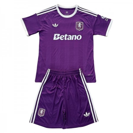 Maglia Aston Villa Portiere Bambino 2025-26 Viola