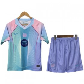 Maglia Barcelona Bambino 2025-26 Blu Edizione Speciale