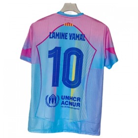 Maglia Barcelona Lamine Yamal 10 2025-26 Blu Edizione Speciale