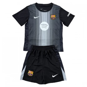 Maglia FC Barcelona Portiere Bambino 2025-26 Nera