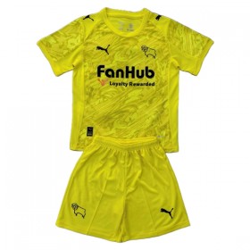 Maglia Derby County Portiere Bambino 2025-26 Gialla