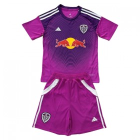Maglia Leeds United Portiere Bambino 2025-26 Viola