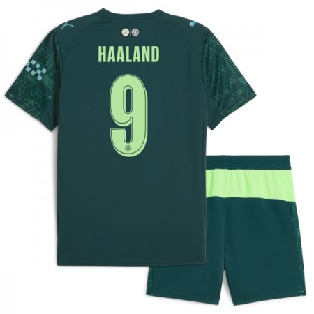 Maglia Manchester City Haaland 9 EA Sport Bambino Quarta Divisa 2025-26