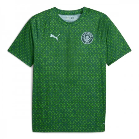 Maglia Manchester City Pre-Match 2025-26 Verde