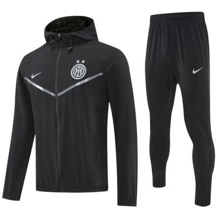 Inter Milan Felpe con Cappuccio da Allenamento 2025-26 Nera