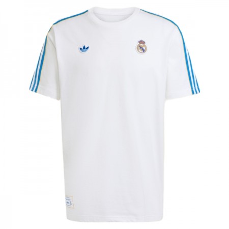 Maglia Real Madrid Terrace Icons 2025-26 Bianca