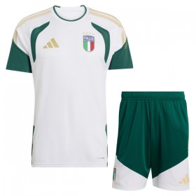 Italia Bambino Mondiali 2026 Maglia da Allenamento Bianca