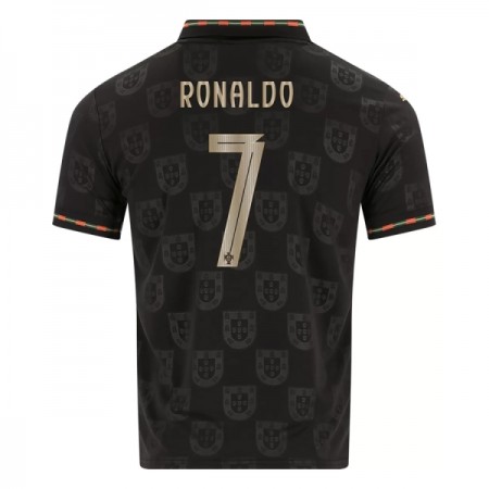 Maglia Portogallo Black Panther Ronaldo 7 2025-26 Edizione Speciale