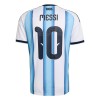 Maglia Argentina Messi 10 Bambino Prima Divisa Mondiali 2026