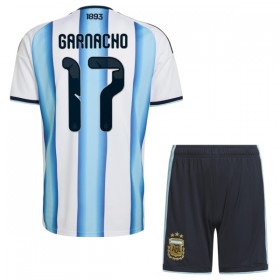 Maglia Argentina Garnacho 17 Bambino Prima Divisa Mondiali 2026