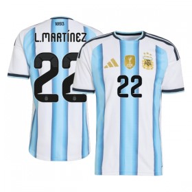 Maglia Argentina Lautaro Martinez 22 Prima Divisa Mondiali 2026