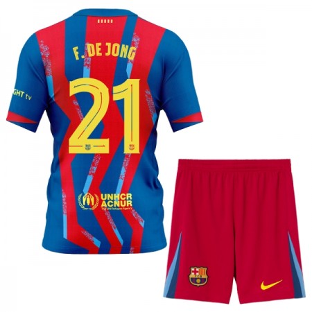 Maglia FC Barcelona F. De Jong 21 Bambino Quarta Divisa 2025-26 Maglia FC Barcelona F. De Jong 21 Bambino Quarta Divisa 2025-26