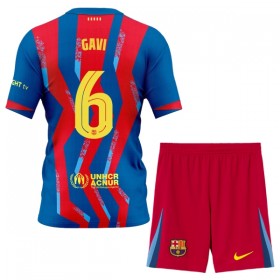 Maglia FC Barcelona Gavi 6 Bambino Quarta Divisa 2025-26