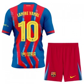 Maglia FC Barcelona Lamine Yamal 10 Bambino Quarta Divisa 2025-26