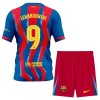 Maglia FC Barcelona Lewandowski 9 Bambino Quarta Divisa 2025-26