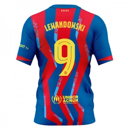 Maglia FC Barcelona Lewandowski 9 Quarta Divisa 2025-26