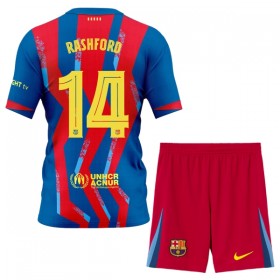 Maglia FC Barcelona Rashford 14 Bambino Quarta Divisa 2025-26