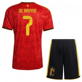 Maglia Belgio De Bruyne 7 Bambino Prima Divisa Mondiali 2026