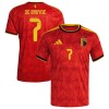 Maglia Belgio De Bruyne 7 Prima Divisa Mondiali 2026