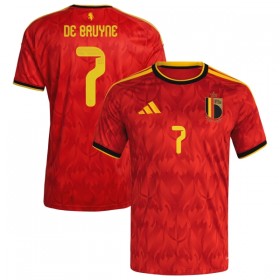Maglia Belgio De Bruyne 7 Prima Divisa Mondiali 2026