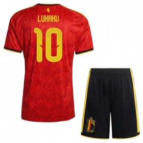 Maglia Belgio Lukaku 10 Bambino Prima Divisa Mondiali 2026