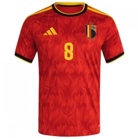 Maglia Belgio Tielemans 8 Prima Divisa Mondiali 2026