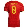 Maglia Belgio Tielemans 8 Prima Divisa Mondiali 2026