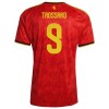 Maglia Belgio Trossard 9 Bambino Prima Divisa Mondiali 2026