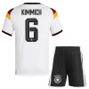 Maglia Germania Kimmich 6 Bambino Prima Divisa Mondiali 2026 Maglia Germania Kimmich 6 Bambino Prima Divisa Mondiali 2026