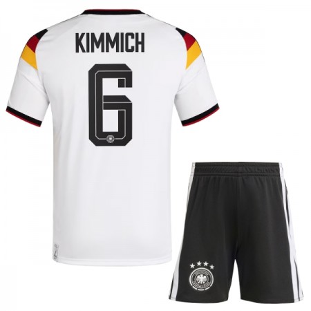 Maglia Germania Kimmich 6 Bambino Prima Divisa Mondiali 2026 Maglia Germania Kimmich 6 Bambino Prima Divisa Mondiali 2026
