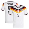 Maglia Germania Pavlovic 5 Prima Divisa Mondiali 2026