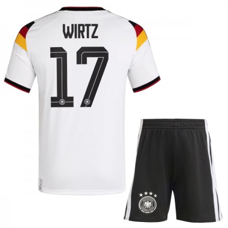 Maglia Germania Wirtz 17 Bambino Prima Divisa Mondiali 2026