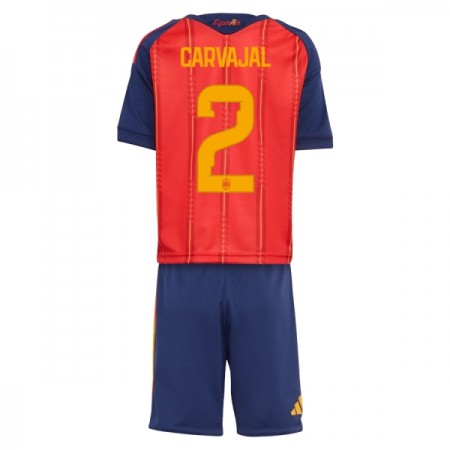 Maglia Spagna Carvajal 2 Bambino Prima Divisa Mondiali 2026