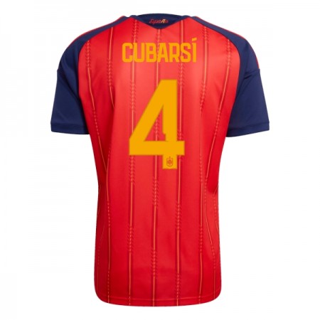 Maglia Spagna Cubarsi 4 Prima Divisa Mondiali 2026 Maglia Spagna Cubarsi 4 Prima Divisa Mondiali 2026