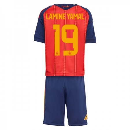 Maglia Spagna Lamine Yamal 19 Bambino Prima Divisa Mondiali 2026