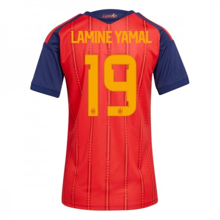 Maglia Spagna Lamine Yamal 19 Donna Prima Divisa Mondiali 2026