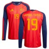Maglia Spagna Lamine Yamal 19 Prima Divisa Mondiali 2026 ML
