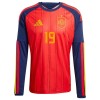 Maglia Spagna Lamine Yamal 19 Prima Divisa Mondiali 2026 ML
