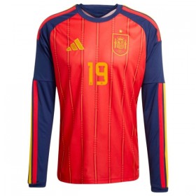 Maglia Spagna Lamine Yamal 19 Prima Divisa Mondiali 2026 ML