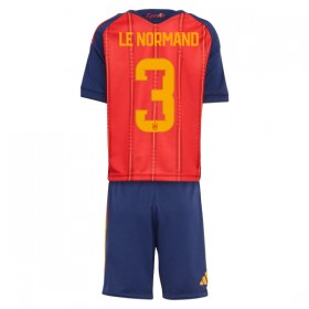Maglia Spagna Le Normand 3 Bambino Prima Divisa Mondiali 2026