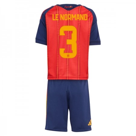Maglia Spagna Le Normand 3 Bambino Prima Divisa Mondiali 2026