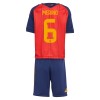 Maglia Spagna Merino 6 Bambino Prima Divisa Mondiali 2026
