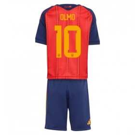 Maglia Spagna Olmo 10 Bambino Prima Divisa Mondiali 2026