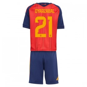 Maglia Spagna OYARZABAL 21 Bambino Prima Divisa Mondiali 2026