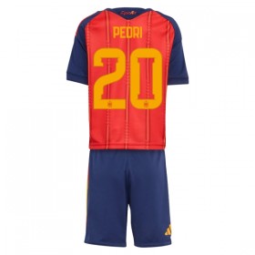 Maglia Spagna Pedri 20 Bambino Prima Divisa Mondiali 2026