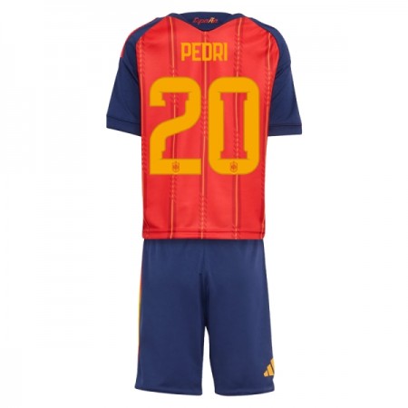 Maglia Spagna Pedri 20 Bambino Prima Divisa Mondiali 2026