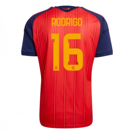 Maglia Spagna Rodrigo 16 Prima Divisa Mondiali 2026 Maglia Spagna Rodrigo 16 Prima Divisa Mondiali 2026