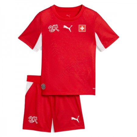 Maglia Svizzera Bambino Prima Divisa Mondiali 2026 Maglia Svizzera Bambino Prima Divisa Mondiali 2026