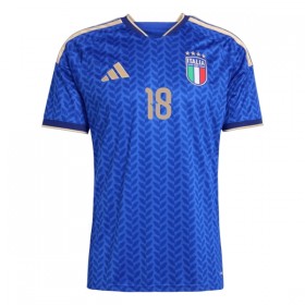 Maglia Italia Barella 18 Bambino Prima Divisa Mondiali 2026